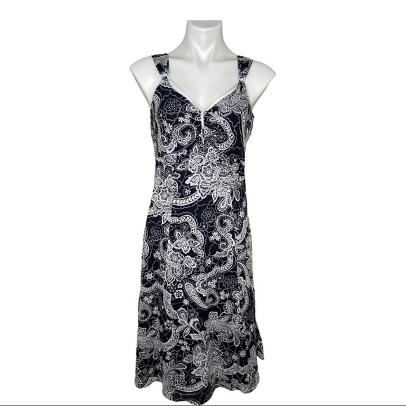 Nine West Dresses & Skirts - Nine West Black & White Sleeveless Dress Size 4